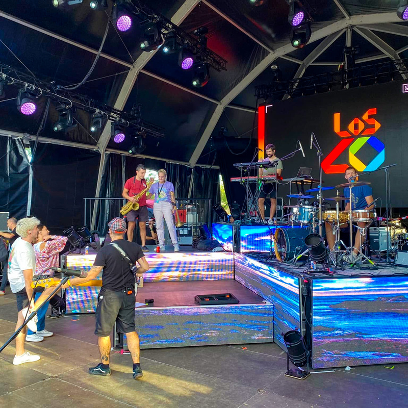 LED Screen operator for 'Miki Núñez Tour'
