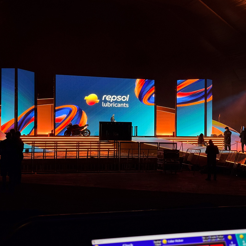 Videomapping Repsol Lubricants